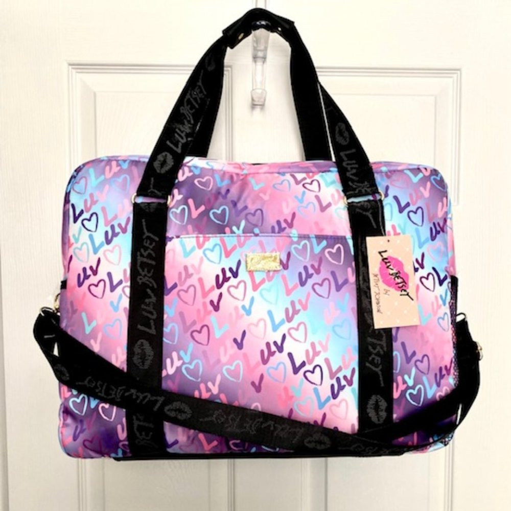 Betsey Johnson Weekender Bag - Multi - NEW!
